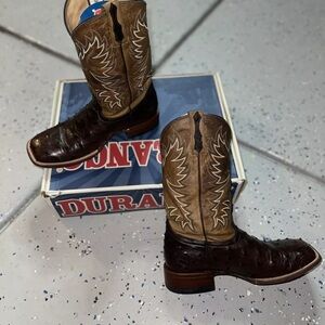 Cody James Tobacco Ostrich Boots